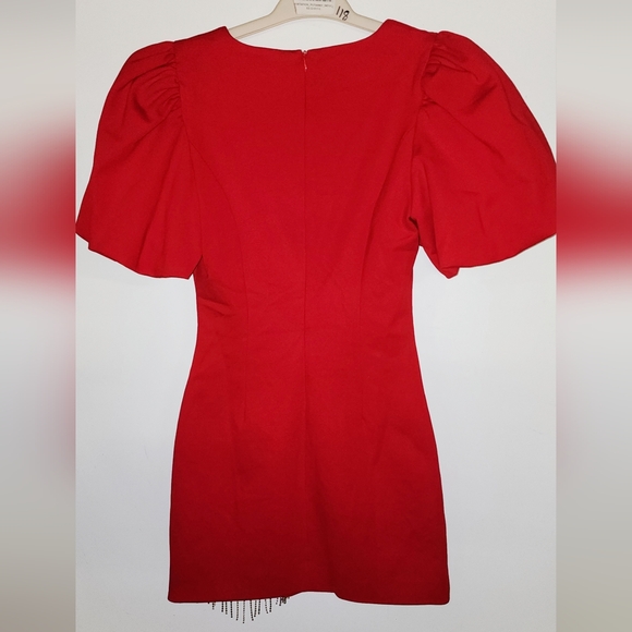 NWT- Elliatt Cherie mini dress in red Sz S - Picture 3 of 6
